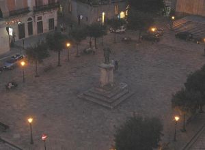 Tricase - piazza Giuseppe Pisanelli vista dall'alto